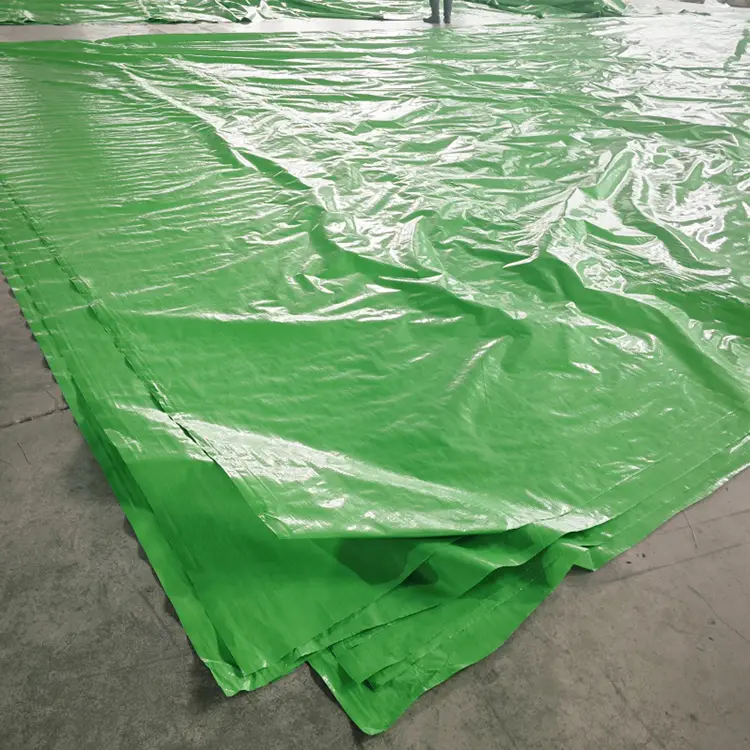 120 gsm grøn pe tarpaulin