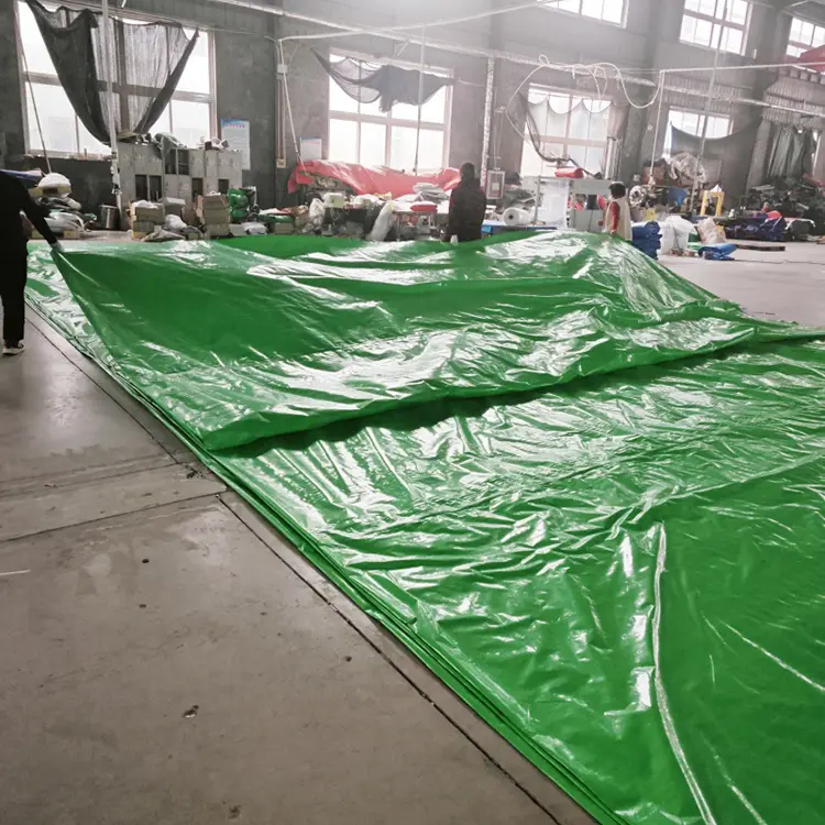 120 gsm grøn pe tarpaulin