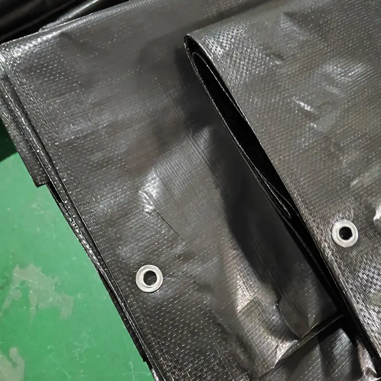 130 g sort jomfru pe tarpaulin