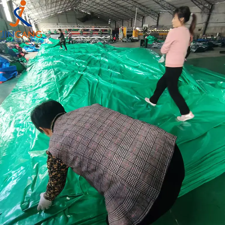 140g grøn pe tarpaulin