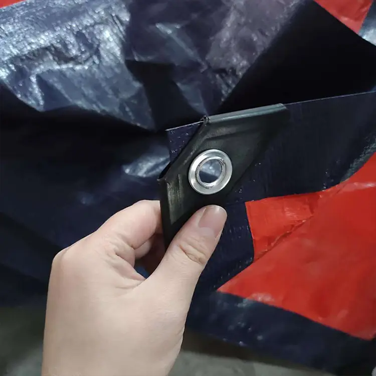 150 gsm orange pe tarpaulin rulle