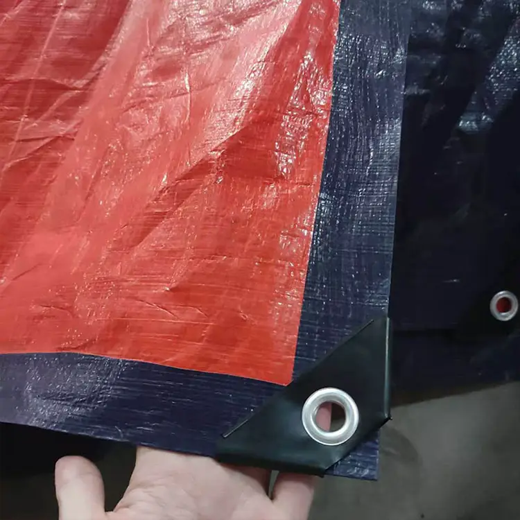 150 gsm orange pe tarpaulin rulle