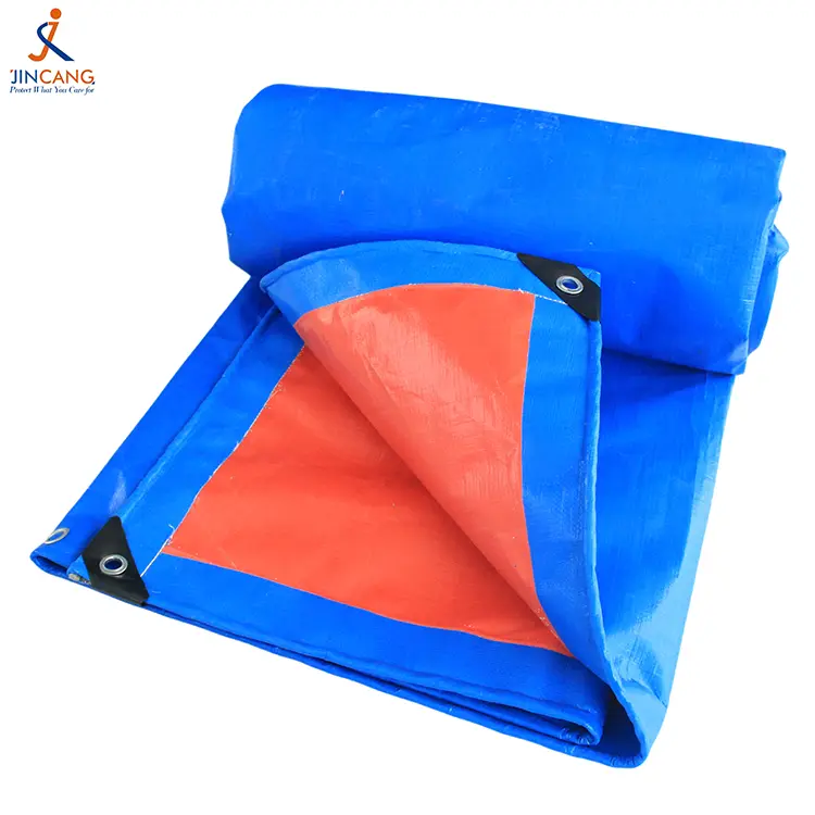 180 g blå orange pe tarpaulin