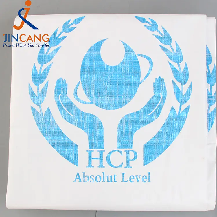 180 g hvid med print pe tarpaulin