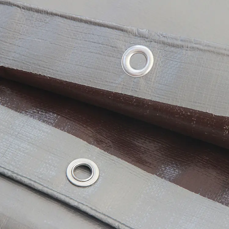 220g sølvbrun pe tarpaulin