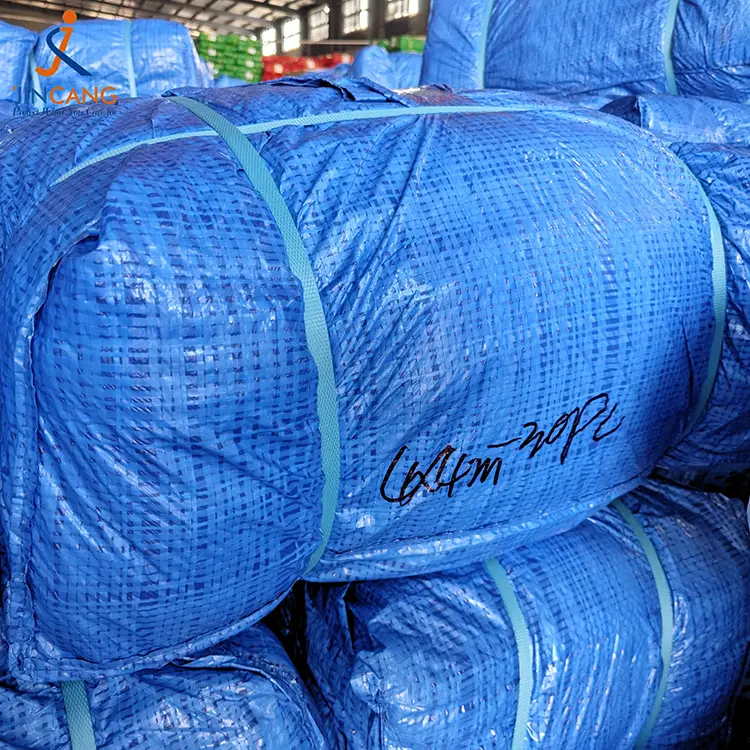 50 GSM Blå PE presenning