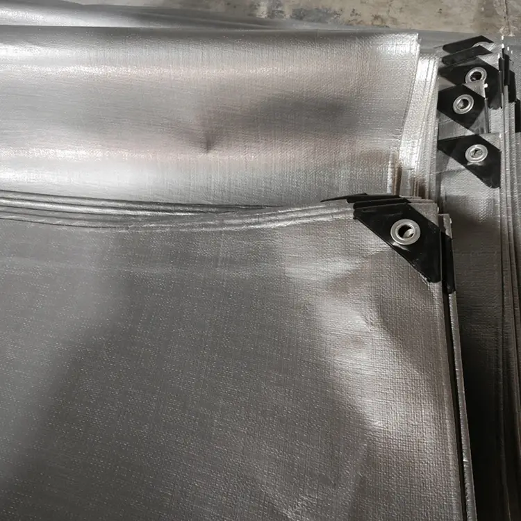 Sort sølv 240 jomfru pe tarpaulin