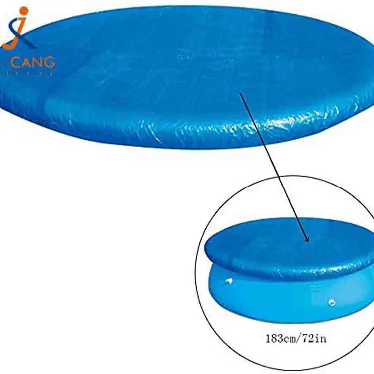 Blue Tarpaulin PE Swimming Pool Covers