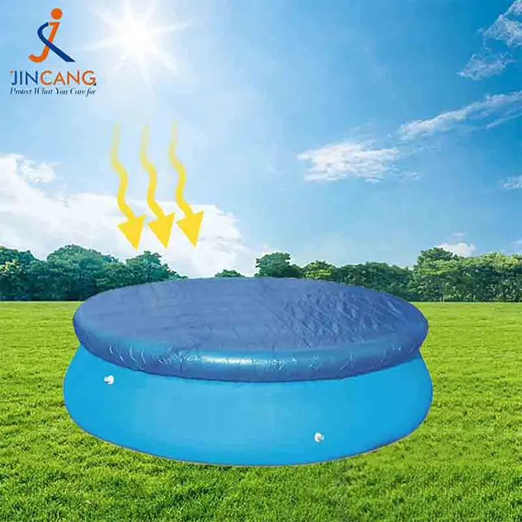 Blue Tarpaulin PE Swimming Pool Covers