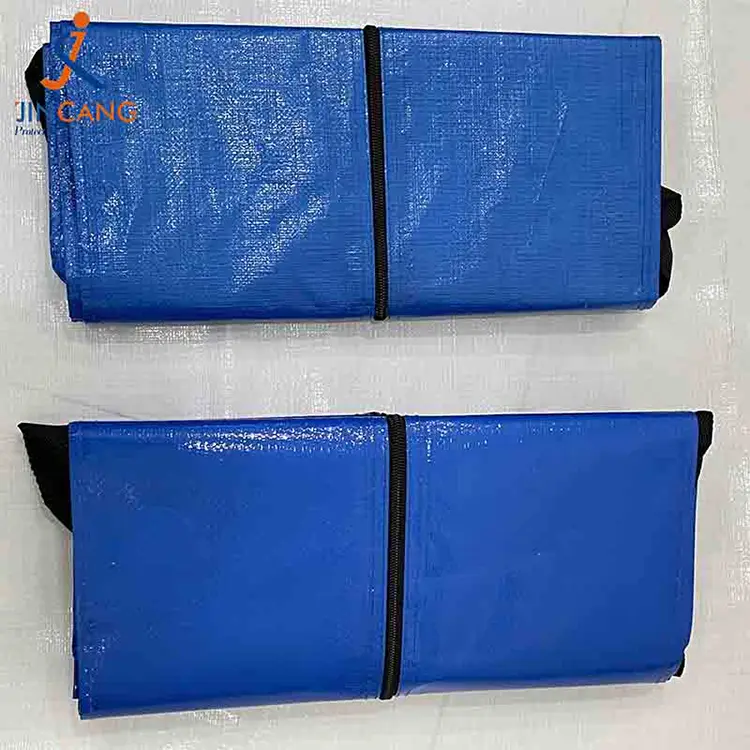 Supermarked sammenfoldelig PP -vævet bevægende taske