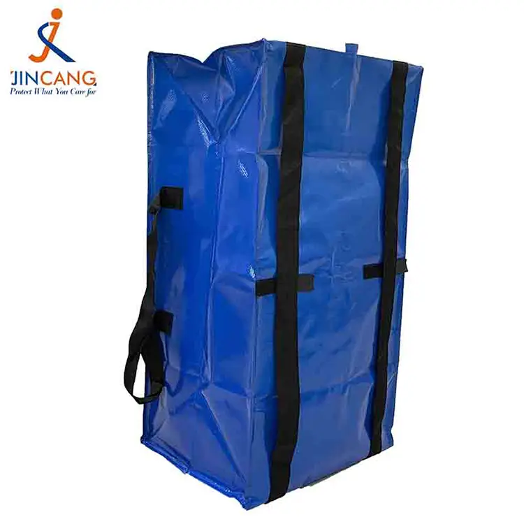 Supermarked sammenfoldelig PP -vævet bevægende taske