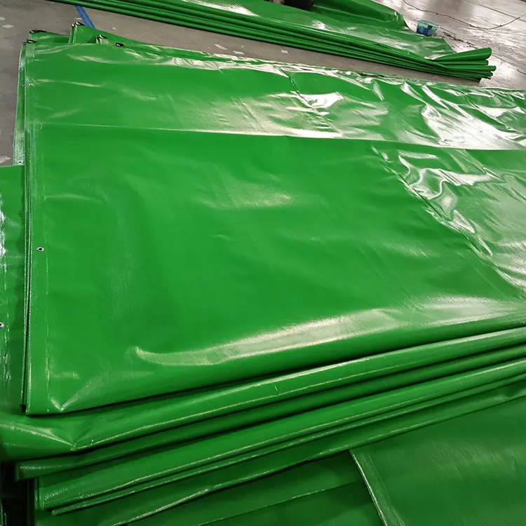 Grass Green 300 GSM Virgin Pe Tarpaulin