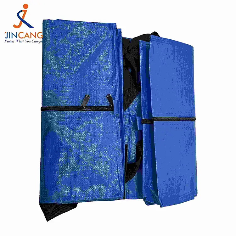 Tungt PE -vævede bevægelige opbevaringsposer Tungt PE -vævede bevægelige opbevaringsposer