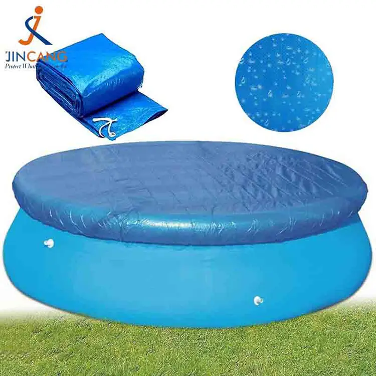 Sølvblå swimmingpool omslag