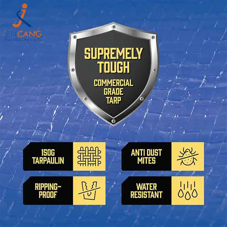 Kraftig pe-madrasafdækning med lynlås