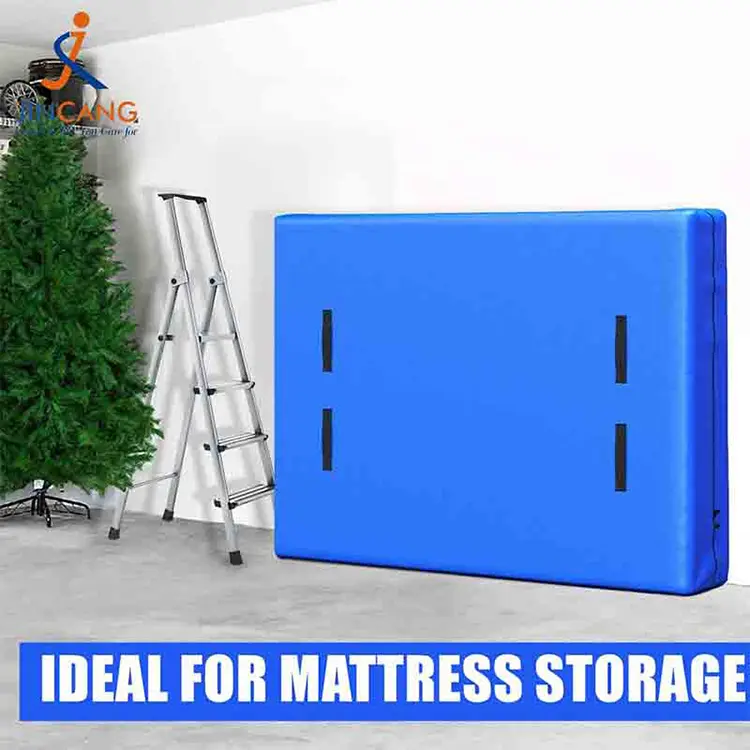 Kraftig pe-madrasafdækning med lynlås