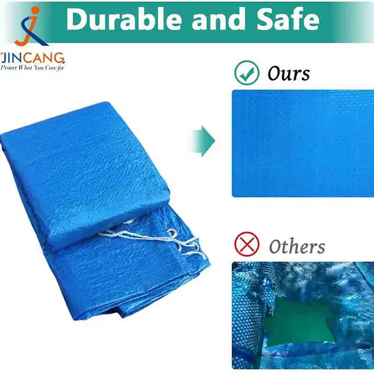 Udendørs vandtæt foldet swimmingpool -dækning