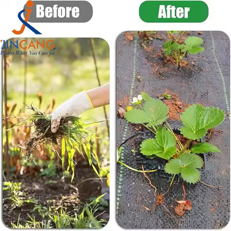 PP -vævet ukrudtsmåtte