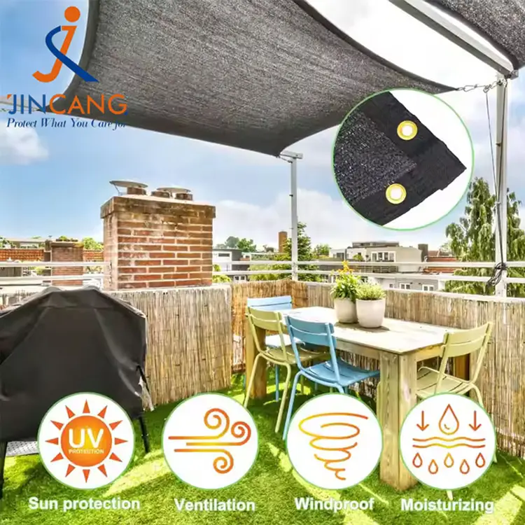 Blokerer solen og reducerer varmeskyggen netto