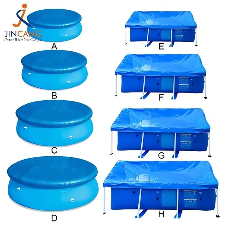 Over jorden pooldækning