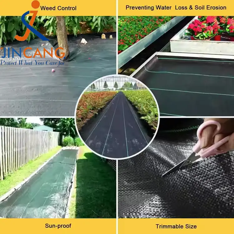 Ukrudt kontrol stofmåtte