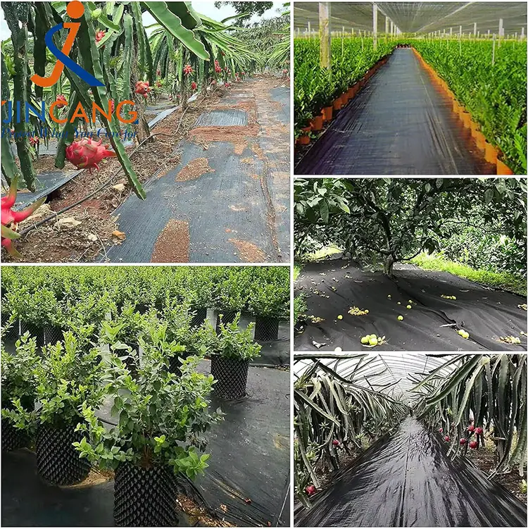 Ukrudt kontrol stofmåtte